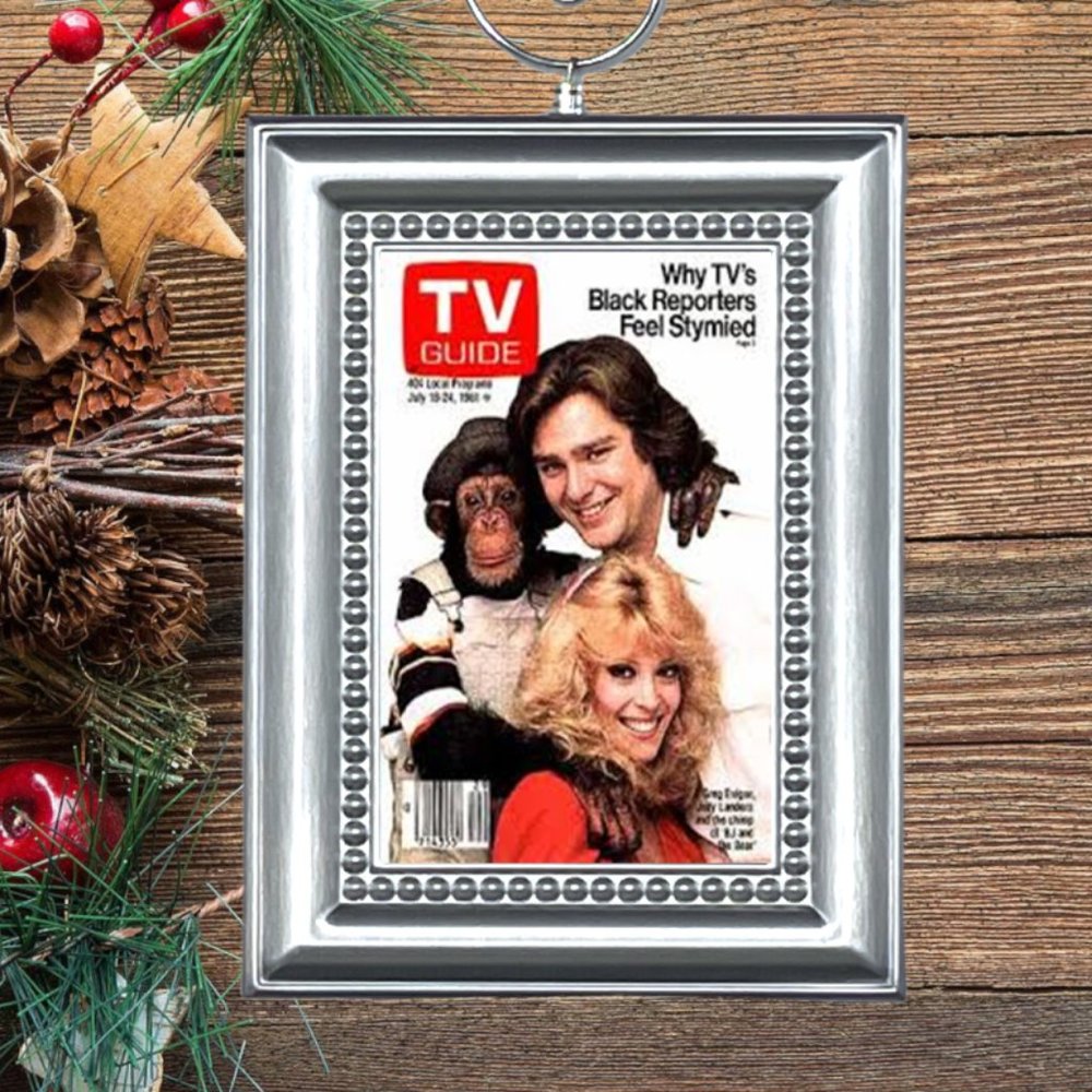 BJ And The Bear TV Guide Memorabilia Retro Nostalgic Christmas Tree Ornament